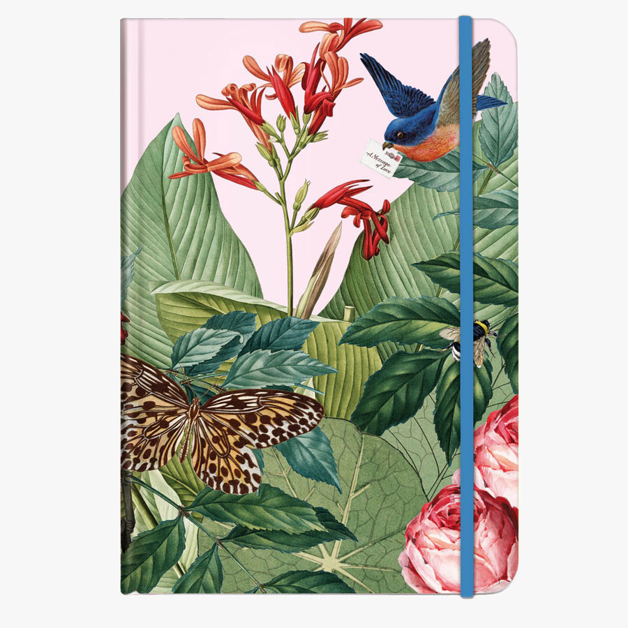 Notizbuch mit Gummiband  DIN A5 Softcover