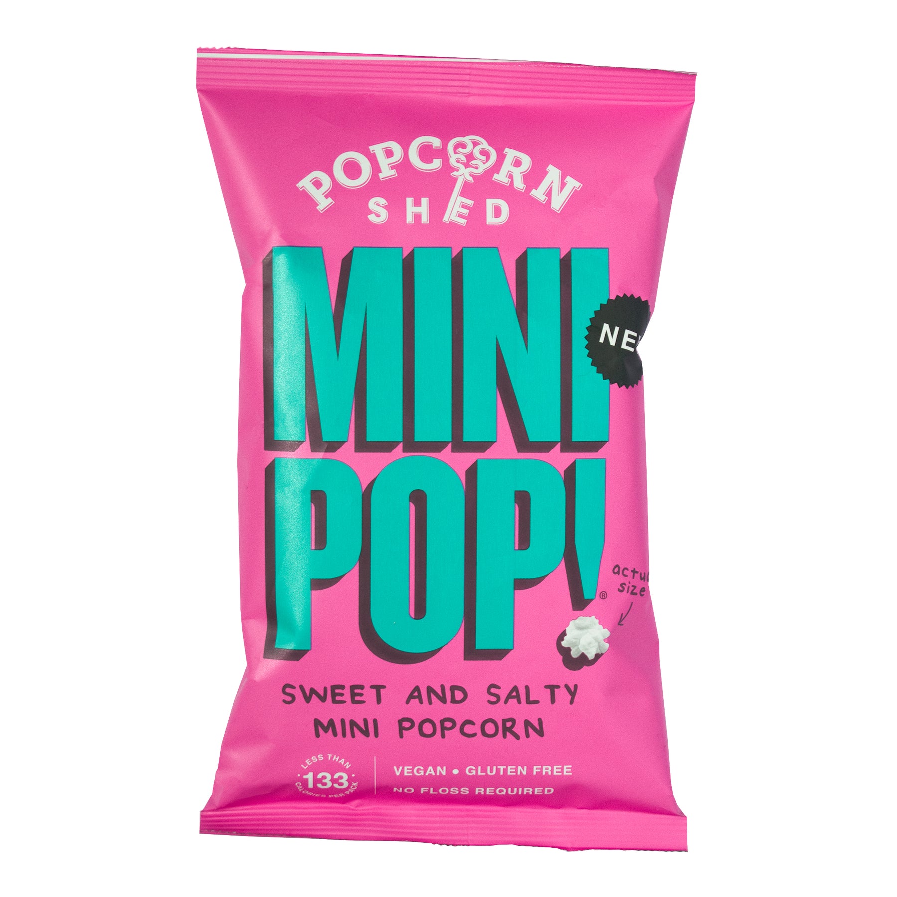 Popcorn Mini Pop! Veganes süßes und salziges Popcorn