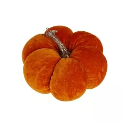 Zierkissen Kürbis, orange, M 