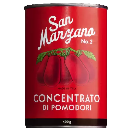 Tomatenmark aus San Marzano Tomaten Italien