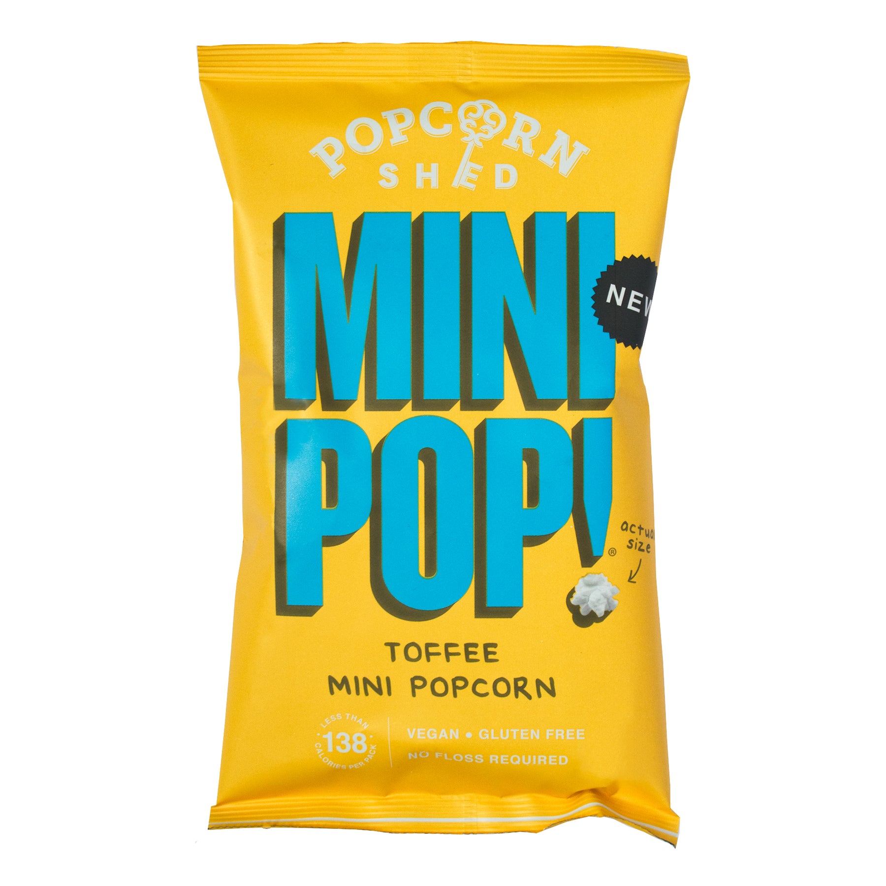 Popcorn Mini Pop! - Veganes Toffee-Popcorn