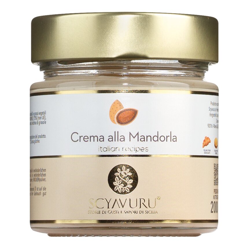 Mandelcreme aus Italien cremiger Mandelaufstrich