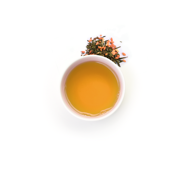 10 Teebeutel Bio-Grüner Tee "Genmaicha" nach Japanischer Art